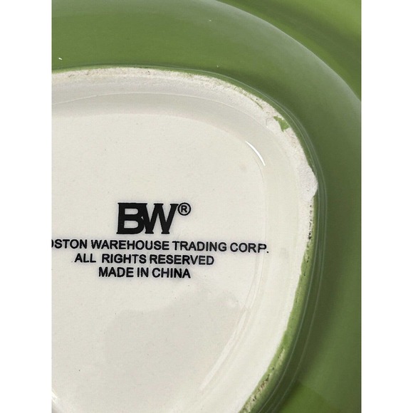 2 Vintage BW Boston Warehouse Christmas Mitten Nesting Serving BOWLS - Picture 12 of 13